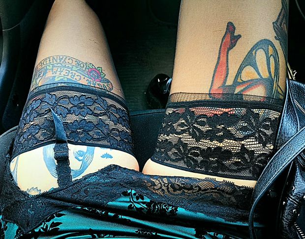 Sexy hot nylon