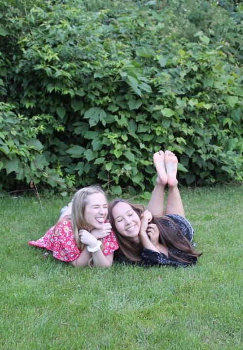 in the grass