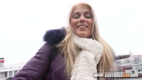 Box truck sex blonde stronger