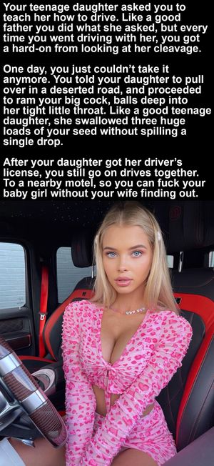Teaching your daughter how to drive