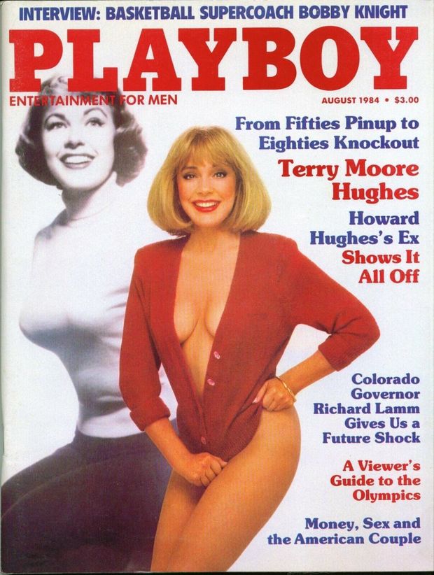 Her lone Playboy cover.