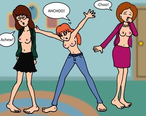 Daria sister Quinne and Mom