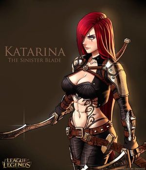Katarina LOL hot