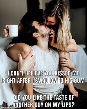 Love the taste ofnyour naughtiness