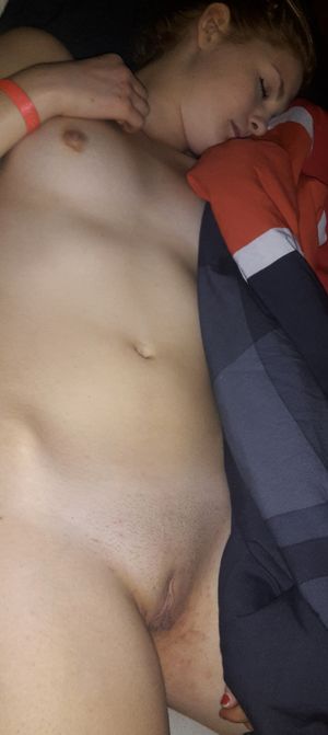 Nice pussy. Glad everyone gets to see it. She doesn’t even know.