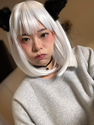 Kkatamina (Streamer) - Wearing Cute Cat Ears