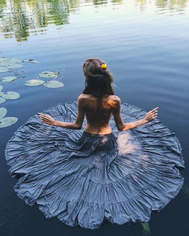 In The Lake!
