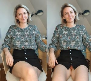 After one glass of wine and your wife's legs become uncrossed