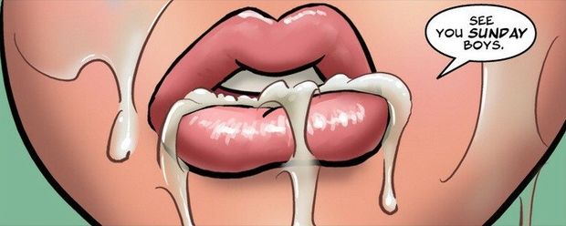 SHE TOOK 4 LOADS, NOW SHE HAD TO WAIT A WHOLE WEEK BEFORE SHE COULD TASTE MORE....