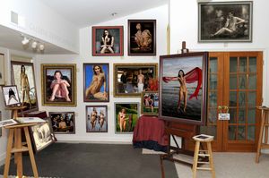 Paintings of Female Crimefighters