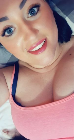 My Busty bitch happy after seeing my hard cock