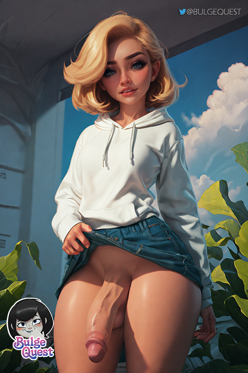 Blonde Futa