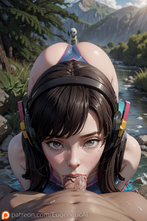 dva pov blowjob (ai)