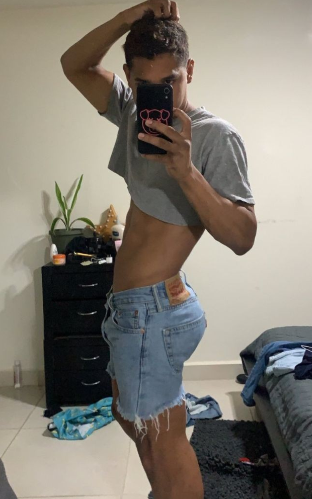 Cutoff selfie