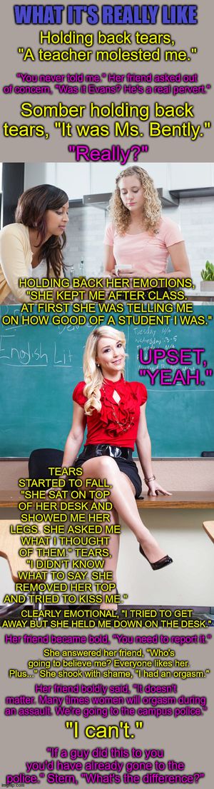 What it's really like...Professor Harrasement