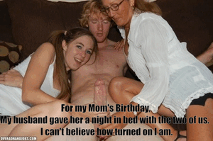 Me, My Mom, and My Husband - Mom's Birthday Present from my Husband