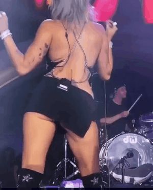 Sweet little booty cock tease Miley Cyrus