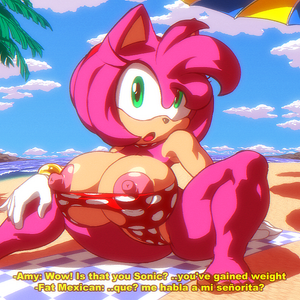 Copyright sonic (series) Character amy rose Artist angelauxes