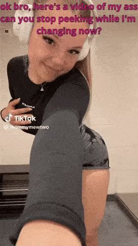 My sister is the best, she knows I love her fat ass