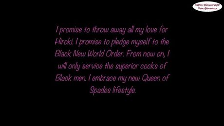 You're GF,Mother and Sister making vows to superior BBC.