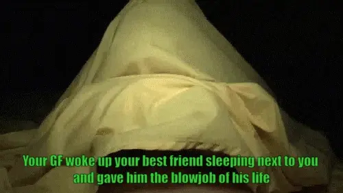 My friend told me my wife woke him up like that