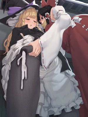 Futa being masturbated