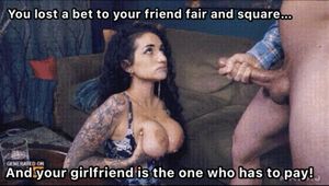 You need to stop using your gf when you bet