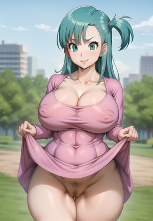 Copyright dragon ball dragon ball (classic) Character bulma bulma (dragon ball) bulma briefs teenage bulma Artist stable diffusion