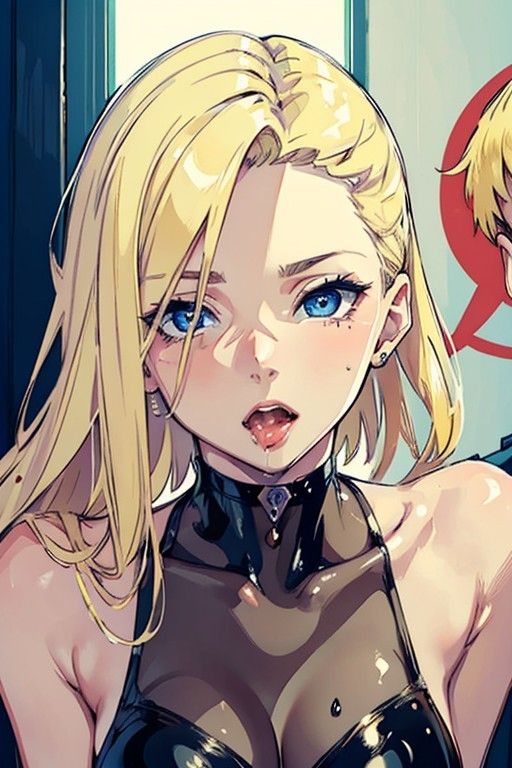 Blonde blue eyes perfection
