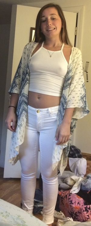 Nervous her nipping might show up on the internet