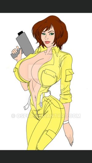 April Oneil reporting in