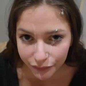 teen facial big tits