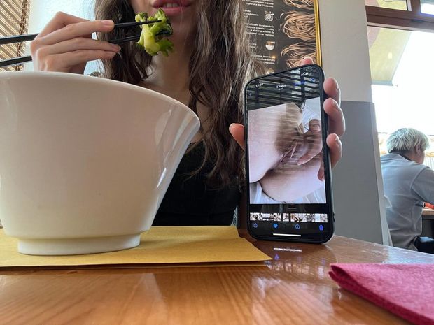 Pornception at dinner 6