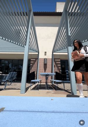 Her: Oops I’m sorry!! Me: don’t worry pleasure was all mine!!