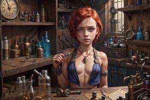 redhead alchemist chick