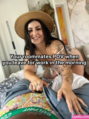 She drains him every morning