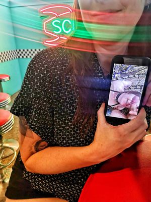 Pornception at dinner 8