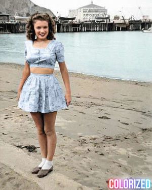 Marilyn-my cum hardly knew ye!