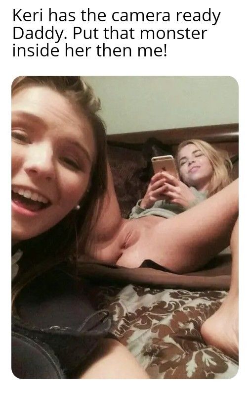 Daughter has camera ready