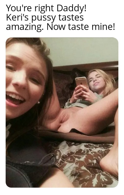 Daughter wants to be tasted
