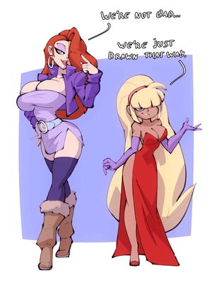 Copyright disney gravity falls warner brothers who framed roger rabbit Character jessica rabbit pacifica northwest Artist bigdad