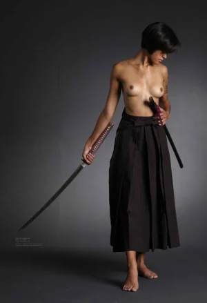 Hakama and Katana