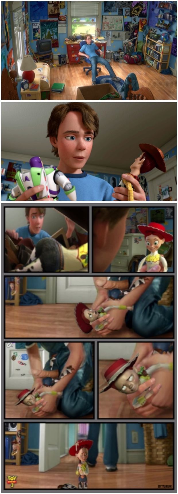 andy plays with jessie