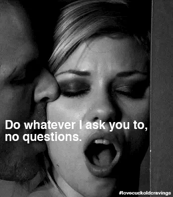 On our wedding night my wife takes some extra vows