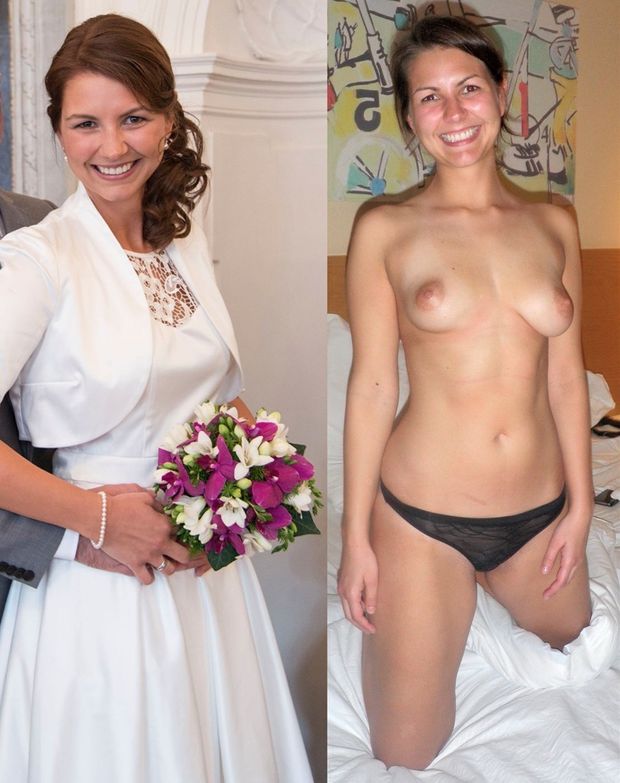 Bride and naked