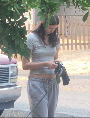 cute teen doesn't even know