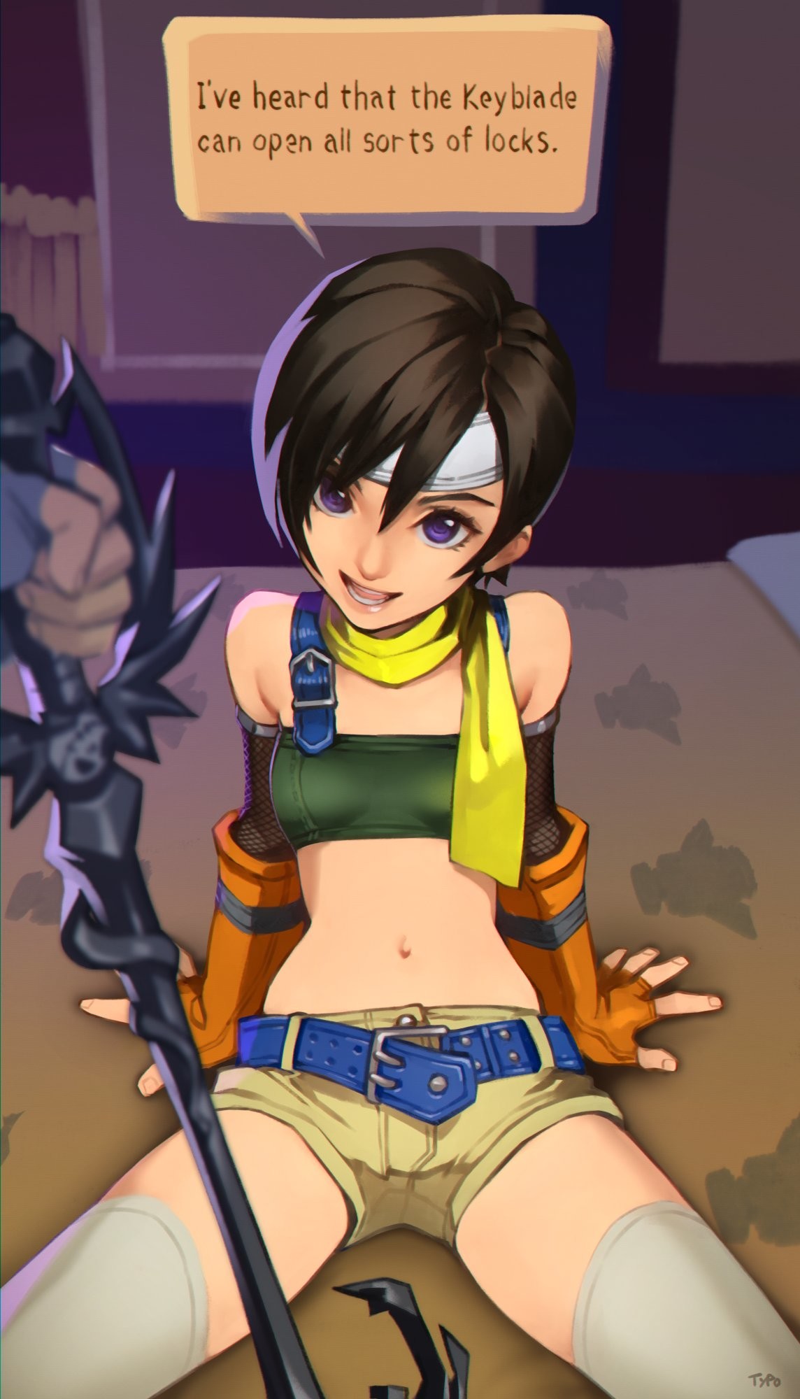 Legs Wide Open From Yuffie