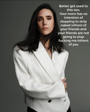 I should get used to the reality that my mom is my friends slut