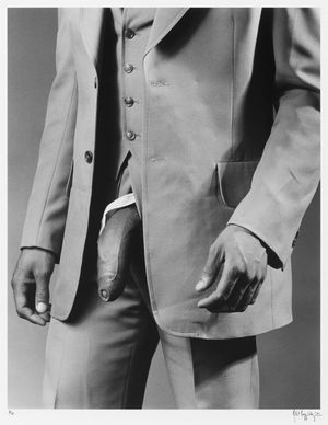 man in a suit (mapplethorpe)
