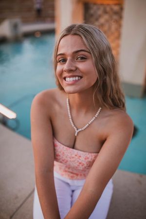 "Are you looking at my necklace?"